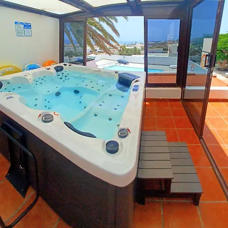 Vista Mar, 360 Sqm, Pool, Whirlpool, Gaming Room, 85 Sqm Roof * Tías